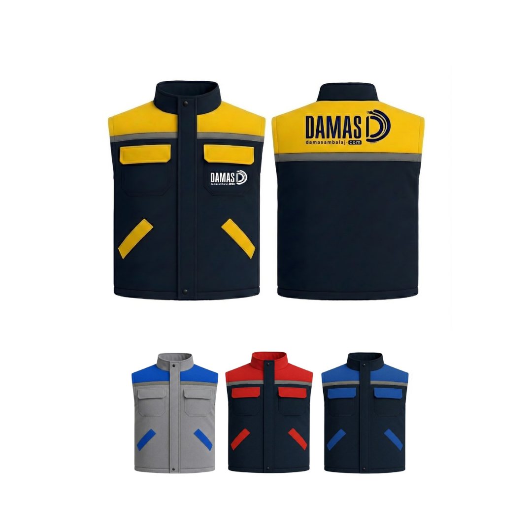 Gabardin İş Yeleği