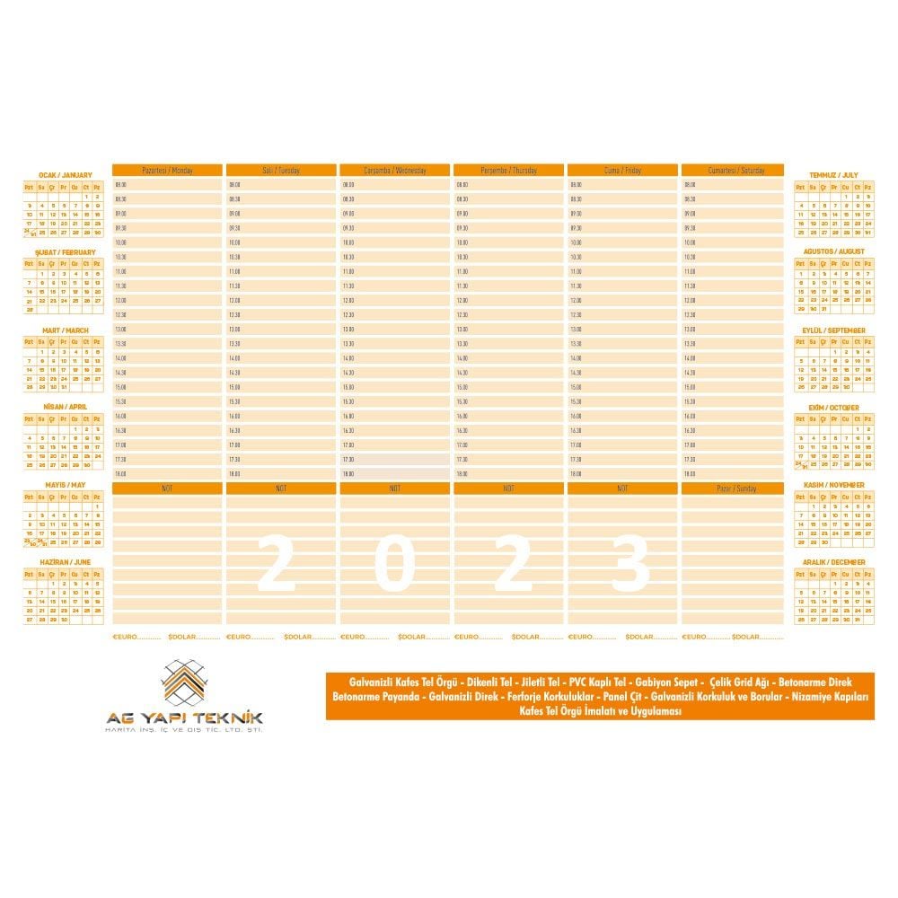 Takvimli Tarihsiz Tutkallı Sümen