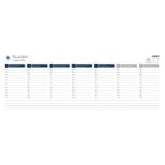 لوحة تخطيط تقويم بدون تاريخ