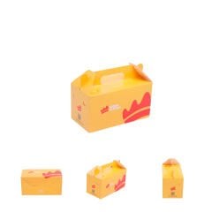 Saplı Karton Yemek Kutusu DMSYK-001