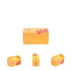 Saplı Karton Yemek Kutusu DMSYK-001