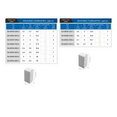 İlaç ve Kozmetik Kutusu KADK01  (Amerikan Dip Kilit)