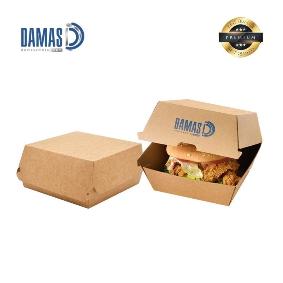 Burger Kutusu ( Yapıştırmalı )