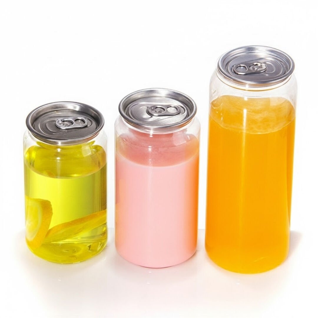 330 ml Metal Kapaklı Kısa Pet Kavanoz