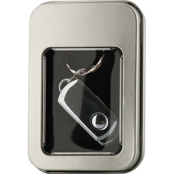 Metal USB Bellek 8125-16GB 32GB 16GB Kapasite - Çift Yön Lazer Baskı  - 1.000 adet
