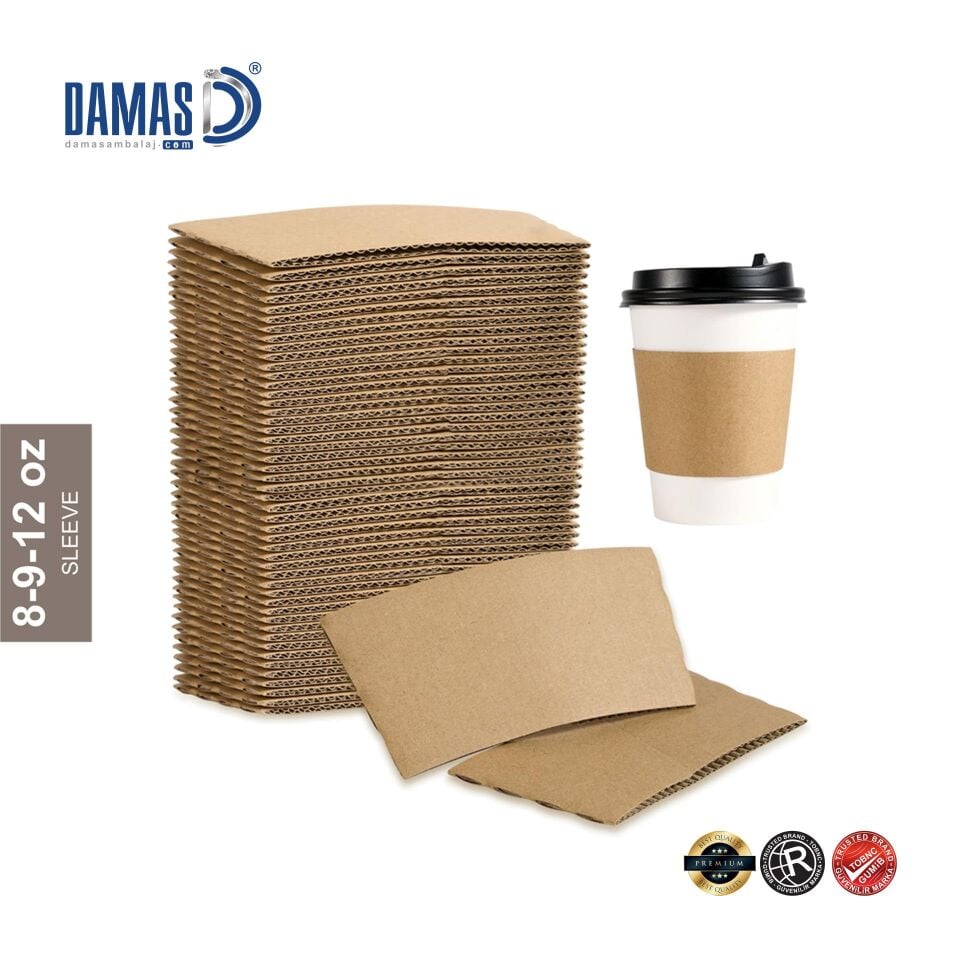 Karton Bardak Kılıfı (Baskısız) 5.000 adet - 14-16 oz