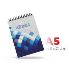 Cardboard Cover Spiral Notepad