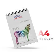 Cardboard Cover Spiral Notepad