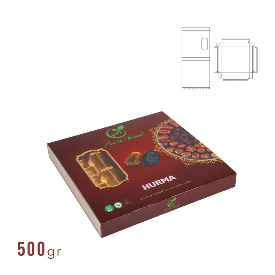 cardboard date box