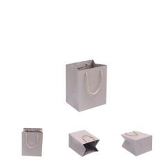 Printed Cardboard Bag with Rope (Small)