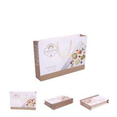 Printed Cardboard Bag with Rope (Medium)