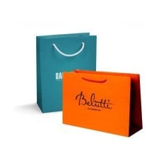 İpli Karton Çanta Baskılı (Orta)