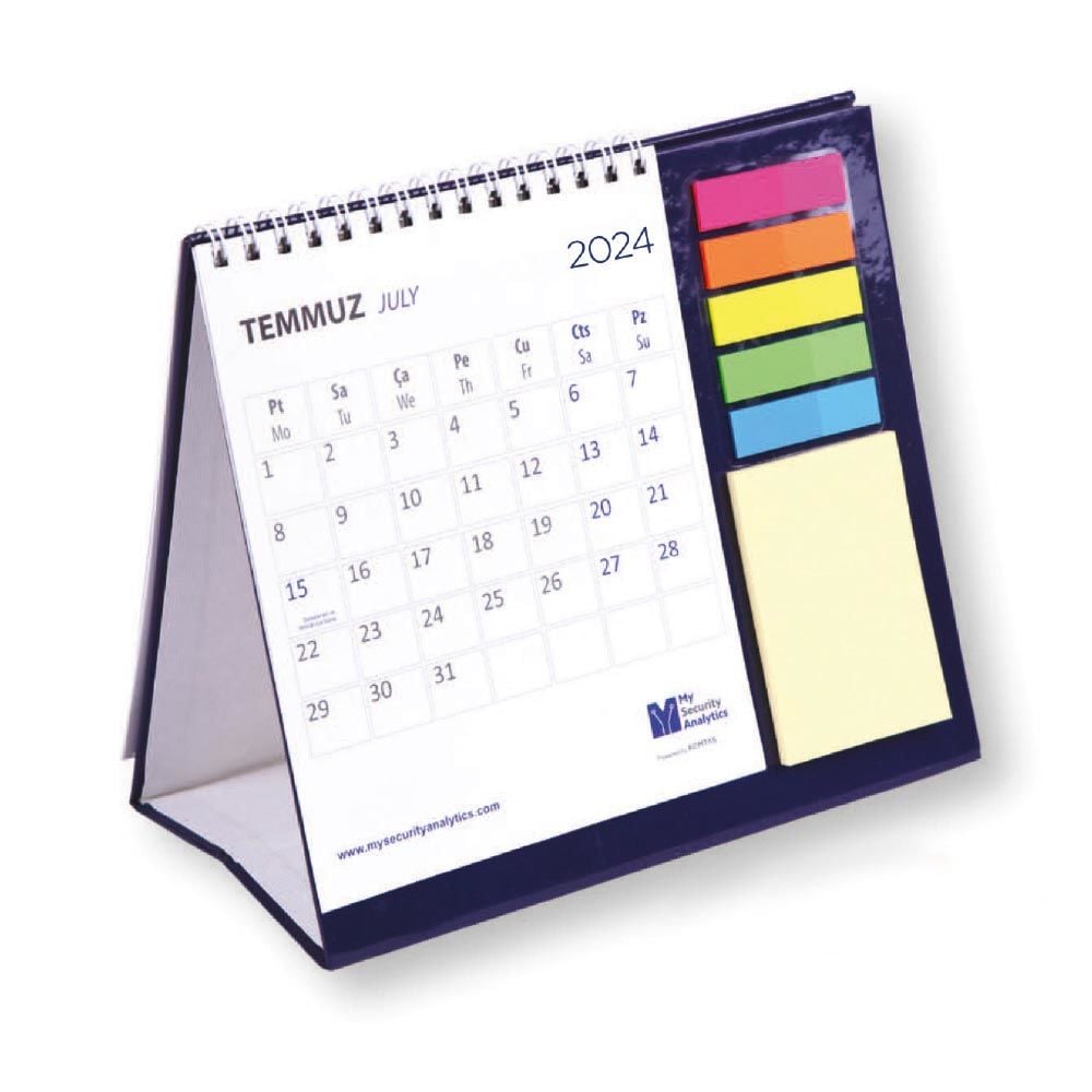 Note Monthly Standing Flip Desk Calendar ( PM-34 )