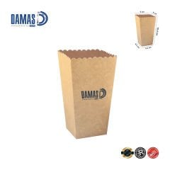 Popcorn Kutu  (Dip Yapıştırmalı Kilit)