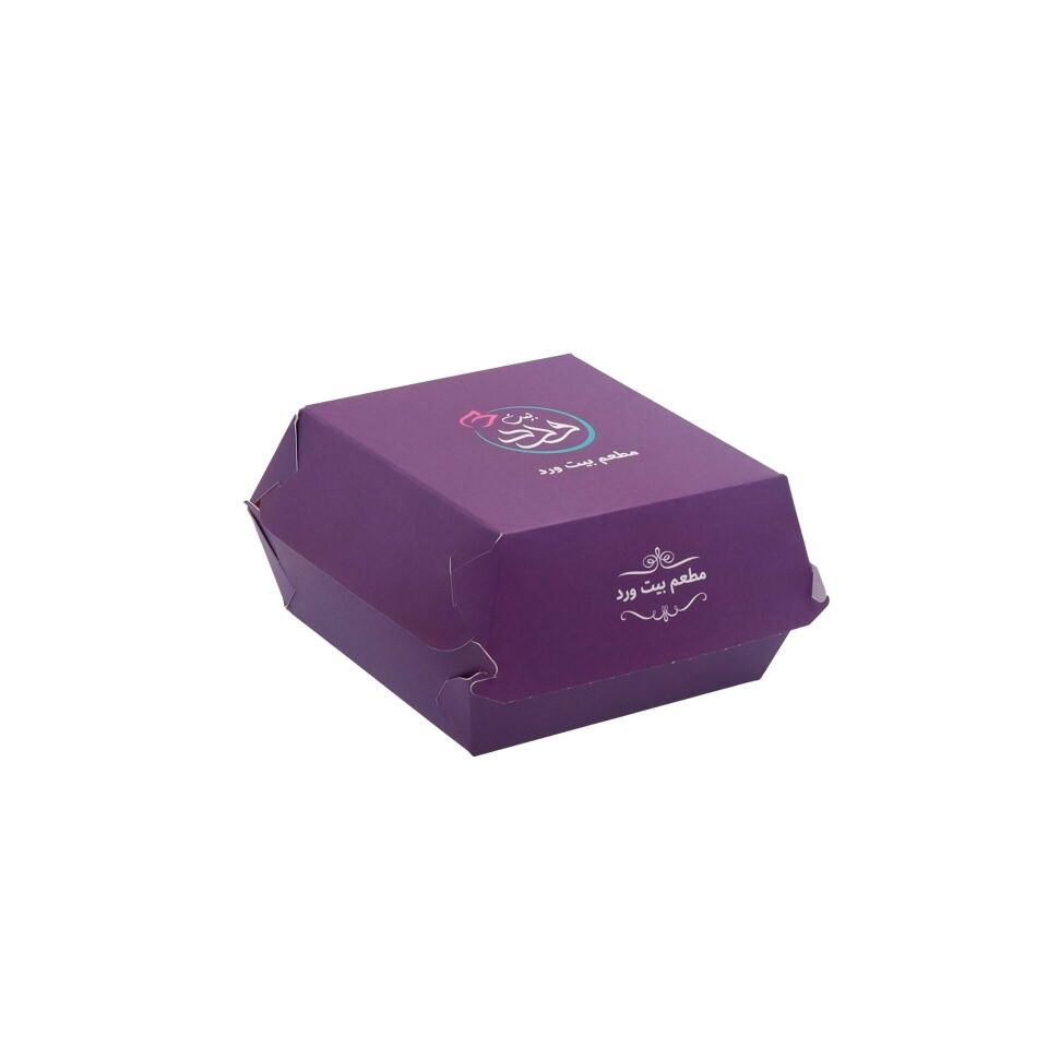 Burger Beyaz Kutusu ( Baskılı / Baskısız ) M - 11,4 x 11,4 x 9 cm - Baskısız - 100.000 adet