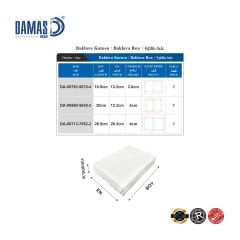 6 Locks Baklava Box (Custom Printing)