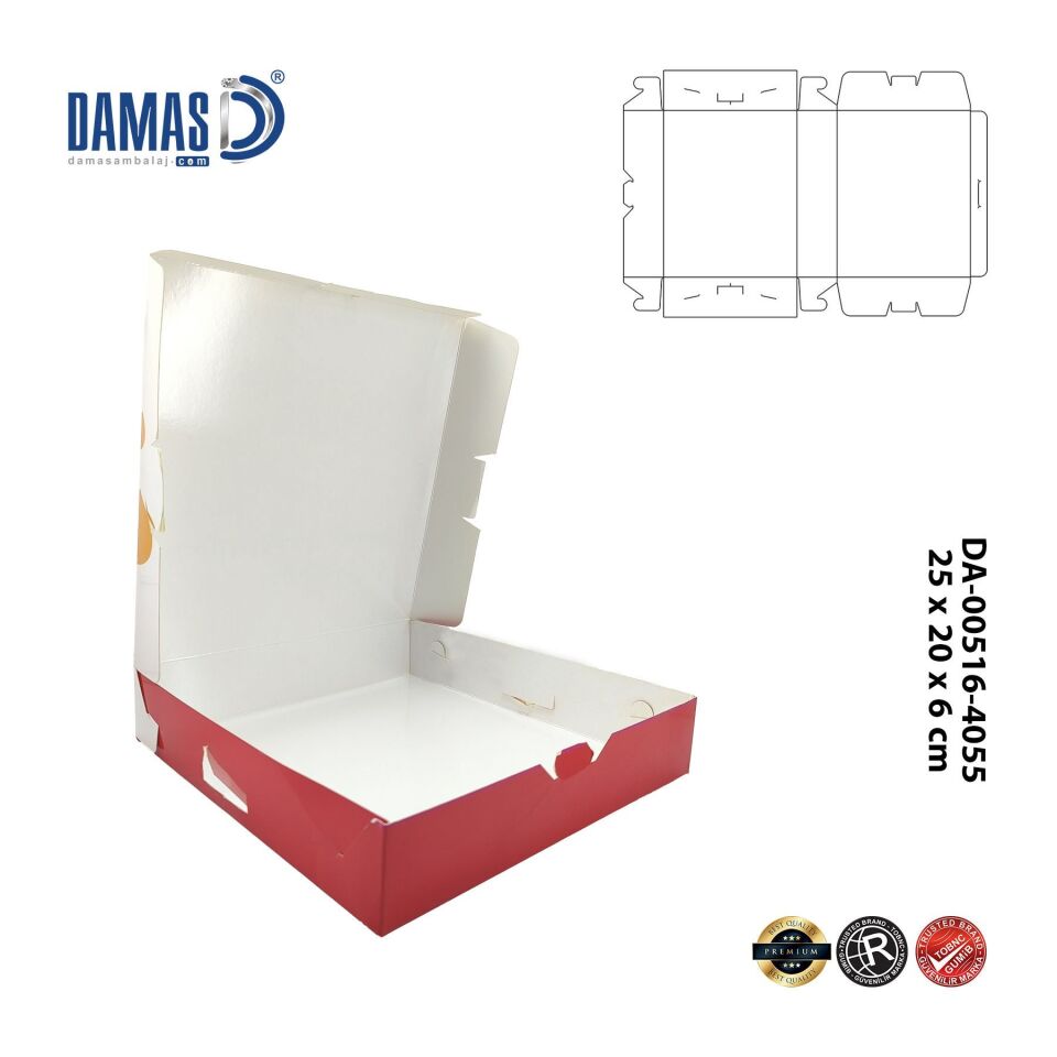 4 Locks Cookie Box (Custom Printing)