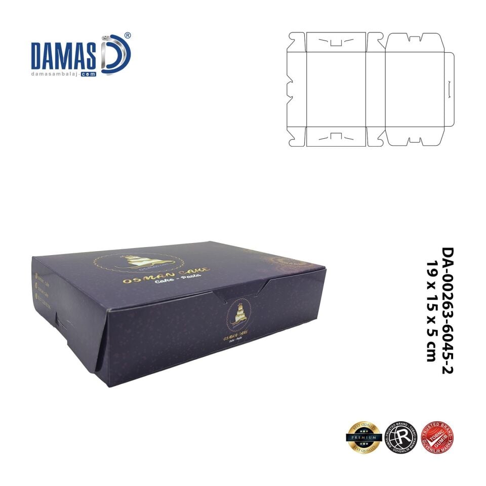 4 Locks Cookie Box (Custom Printing)