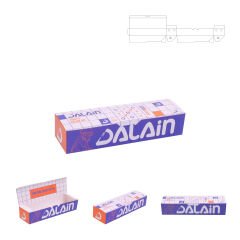 Karton Yemek Kutusu 11.3x6.8x5.4 cm - 3.000 adet - İç Selefonlu