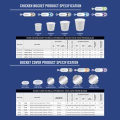 Fastfood Karton Kova ( Baskılı )