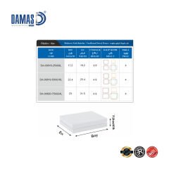 علب كرتونية للحلويات مع سلوفان ذهبي لامع (طباعة خاصة)