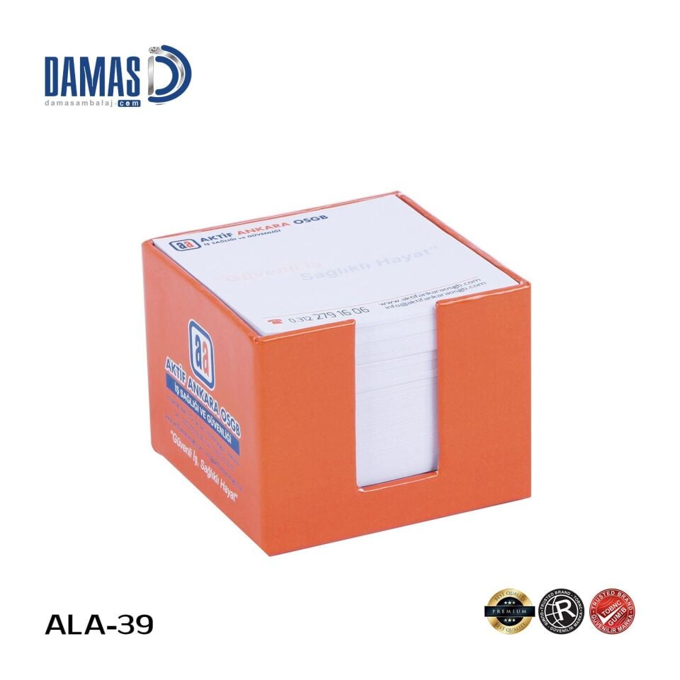 Boxed Cube Notepad (ALA-39)